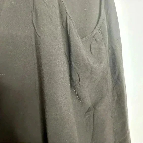 Spaghetti Strap  Tank Top Flowy Black Size Extra Small - Picture 14 of 16